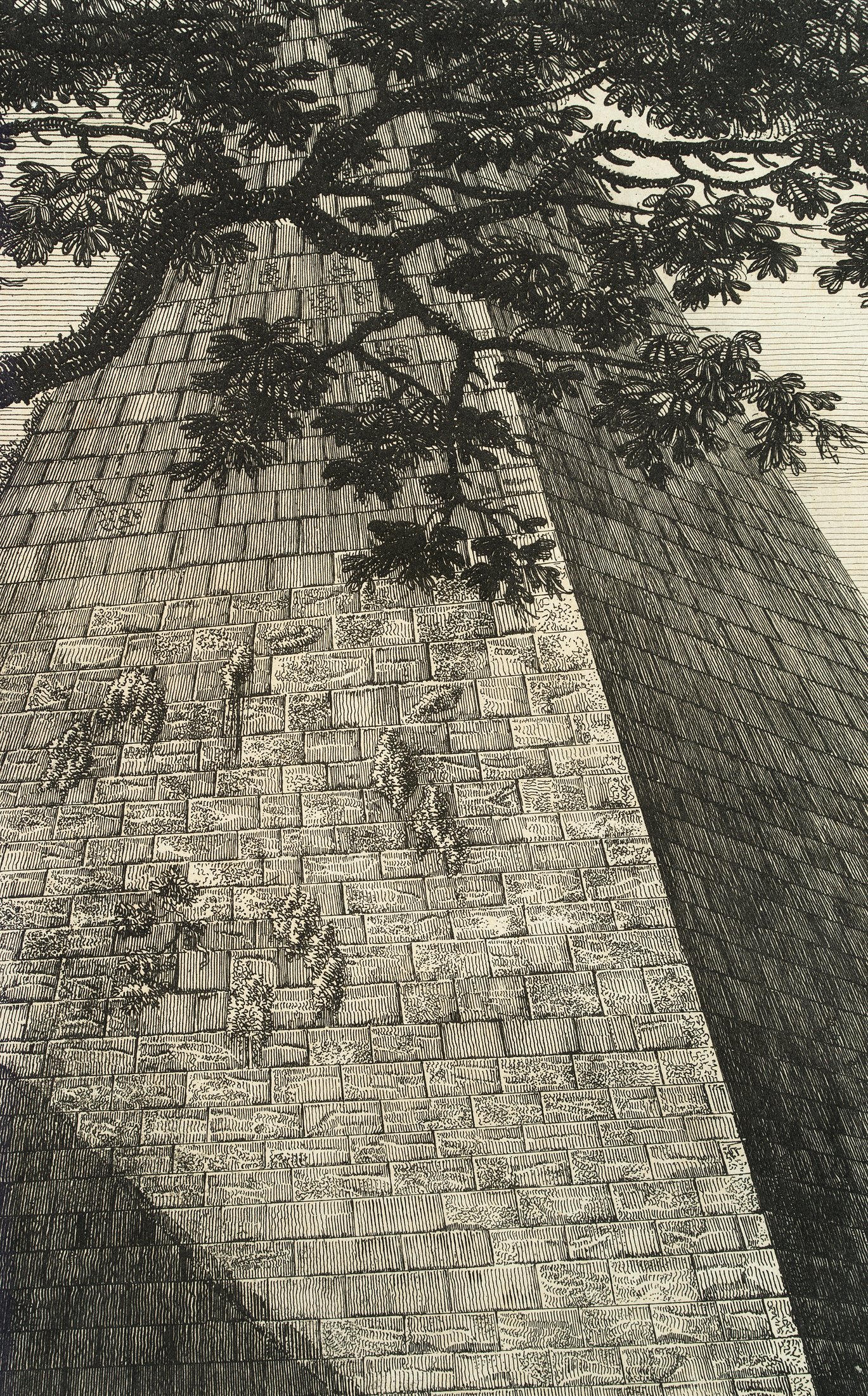 Ansicht der Cestius-Pyramide in Rom