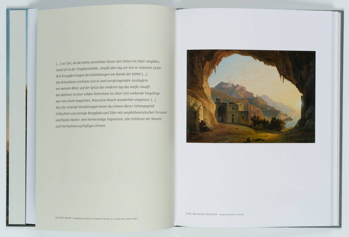 Italienische Landschaft der Romantik: Malerei und Literatur