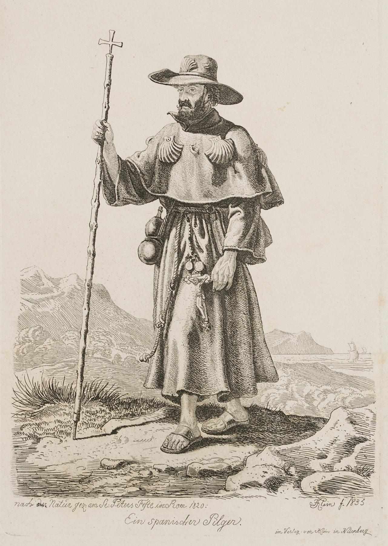 Ein spanischer Pilger