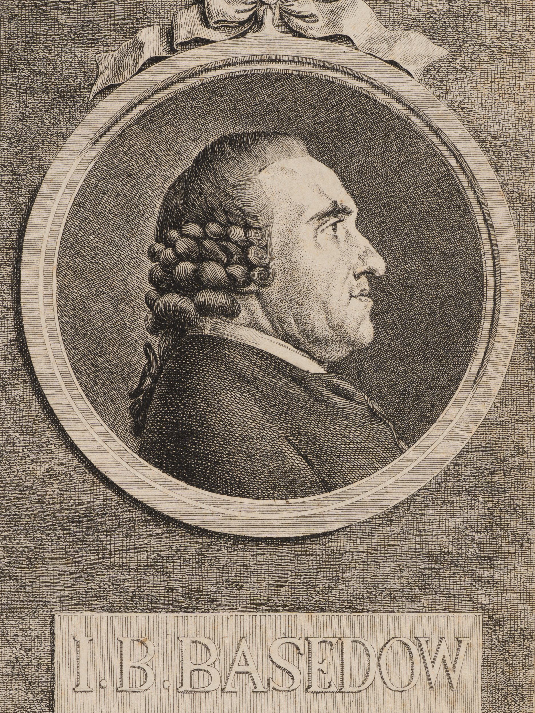 Porträt von Johann Bernhard Basedow