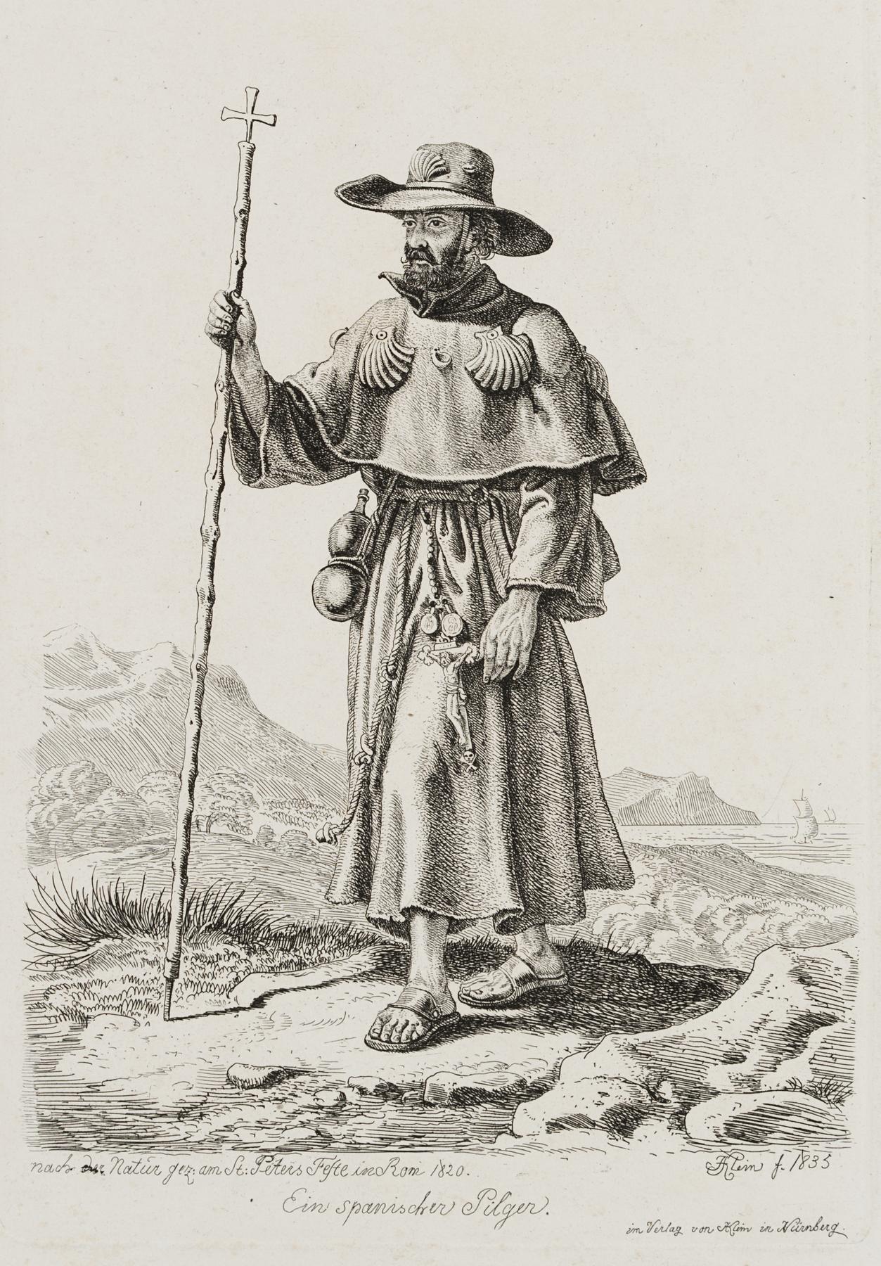 Ein spanischer Pilger