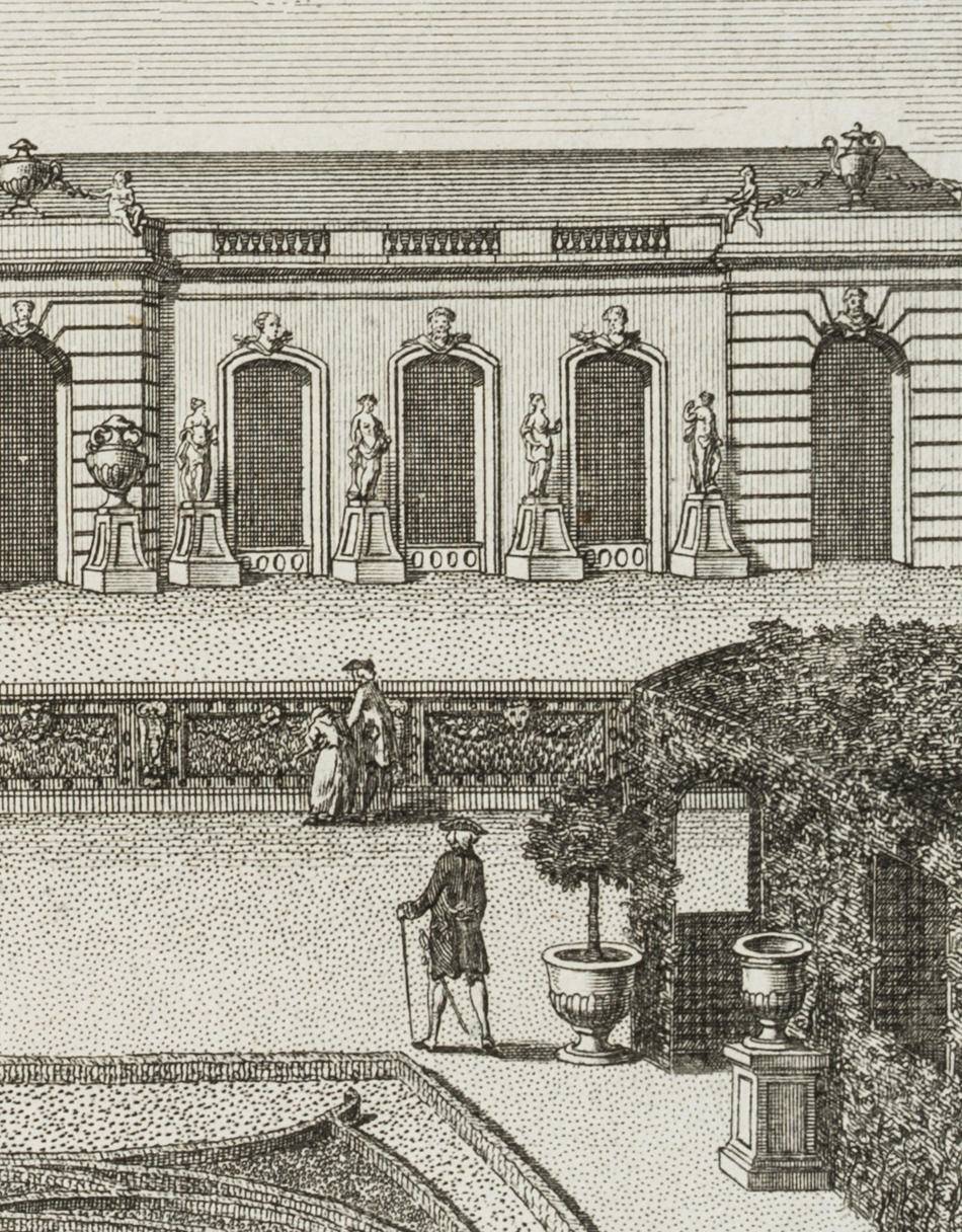 Ansicht der Bildergalerie im Park von Sanssouci bei Potsdam