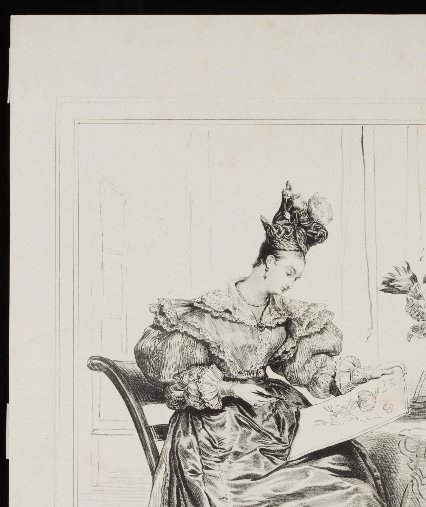 Quatre Heures Du Soir, Mlle. Laure Deveria
