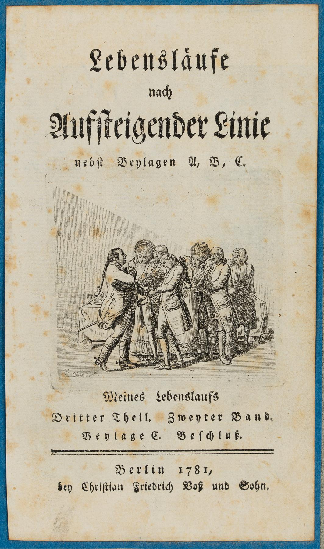 Verlobungsprozession mit Titel
