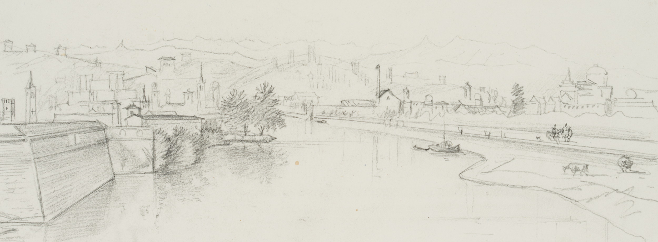 Stadt am Fluss