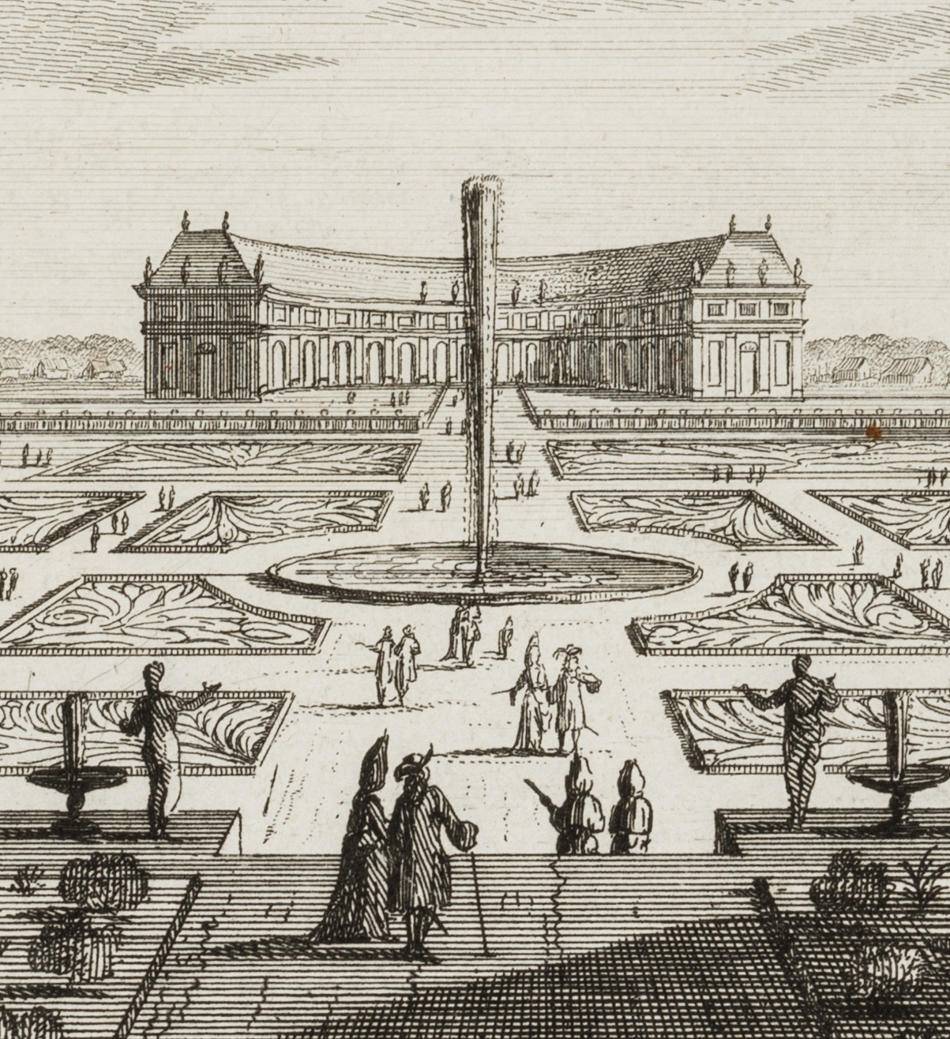 Ansicht des Berliner Lustgartens mit Stadtschloss