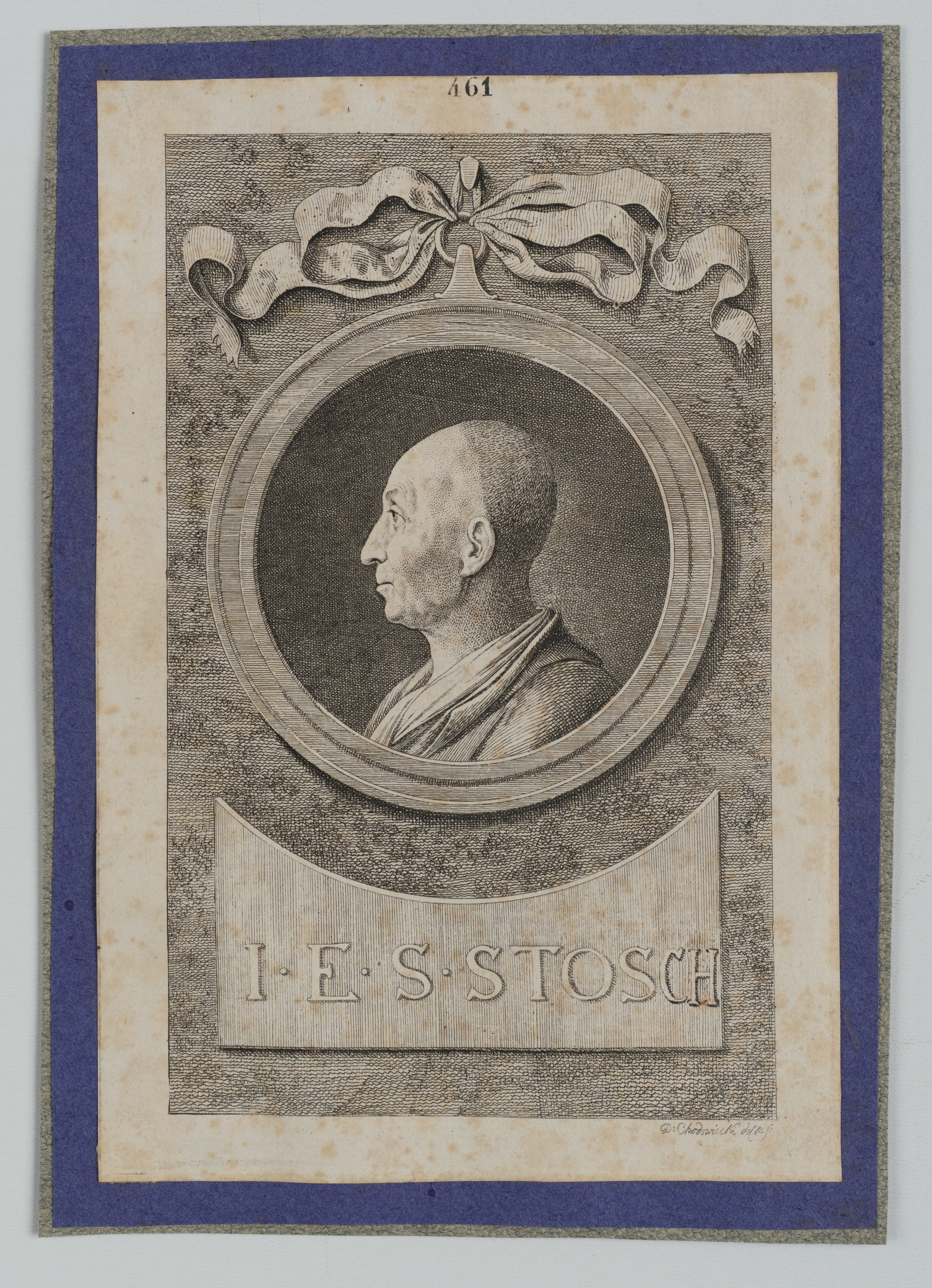 Porträt von Samuel Johann Ernst Stosch, korrigierte Version