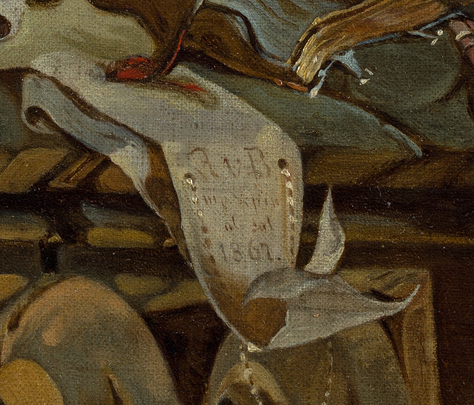 Zwei Nonnen im Kloster