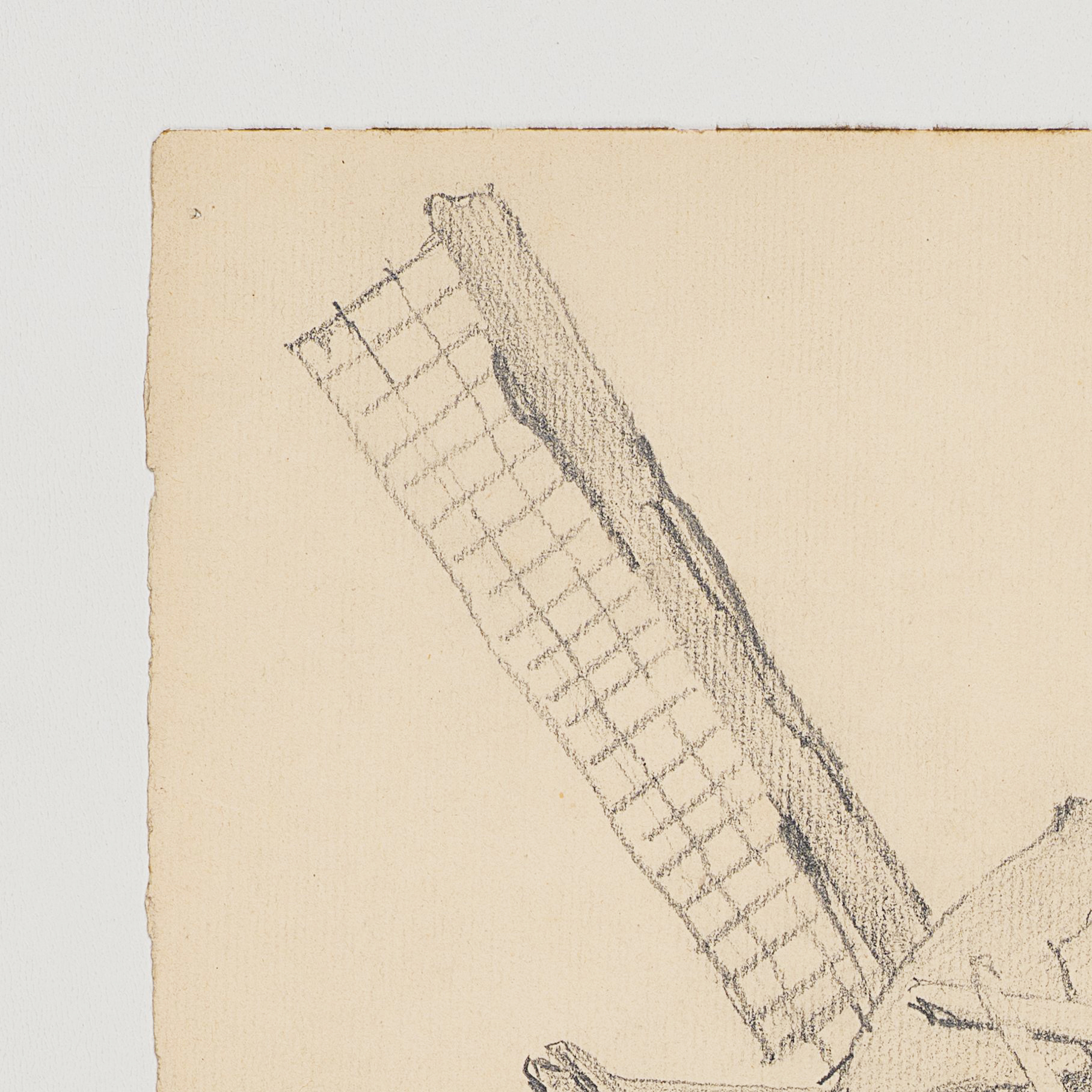 Studie einer Mühle auf Amrum