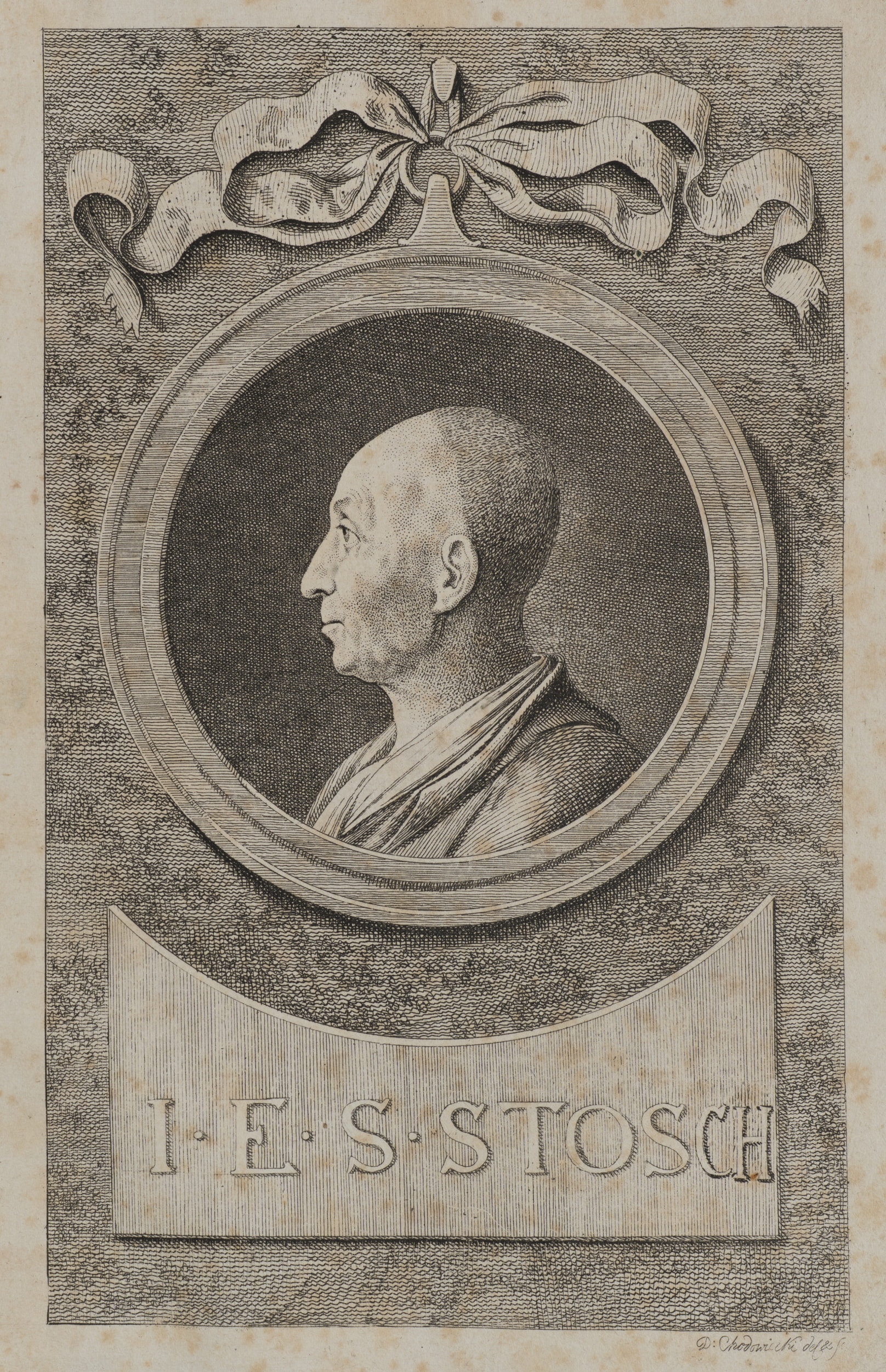 Porträt von Samuel Johann Ernst Stosch, korrigierte Version