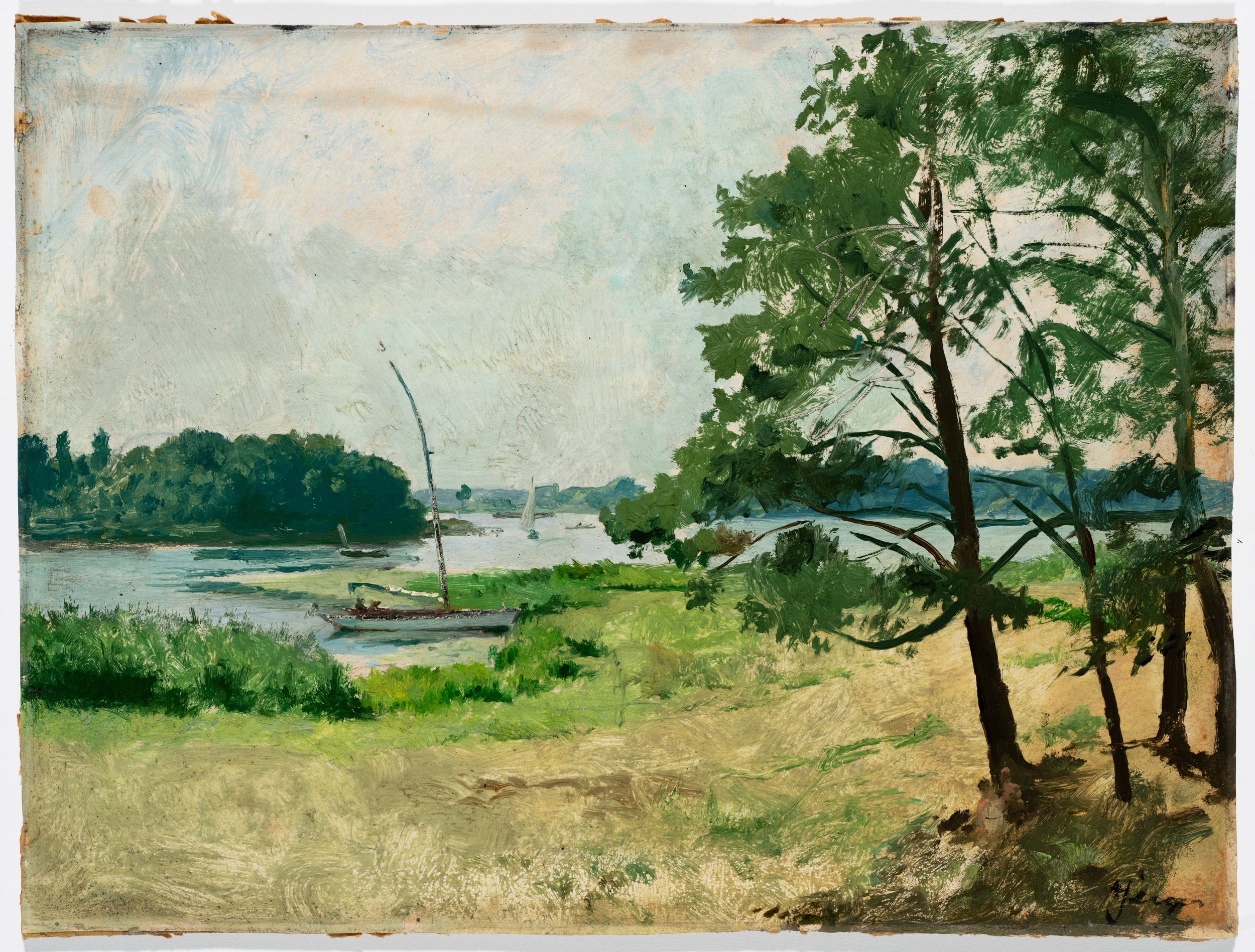 Lieper Bucht mit Segelbooten