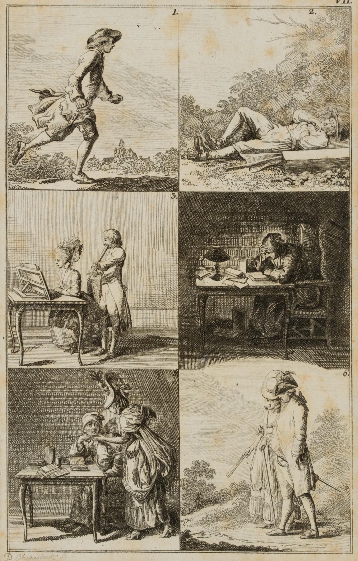 Illustration eines lateinischen Lehrbuchs