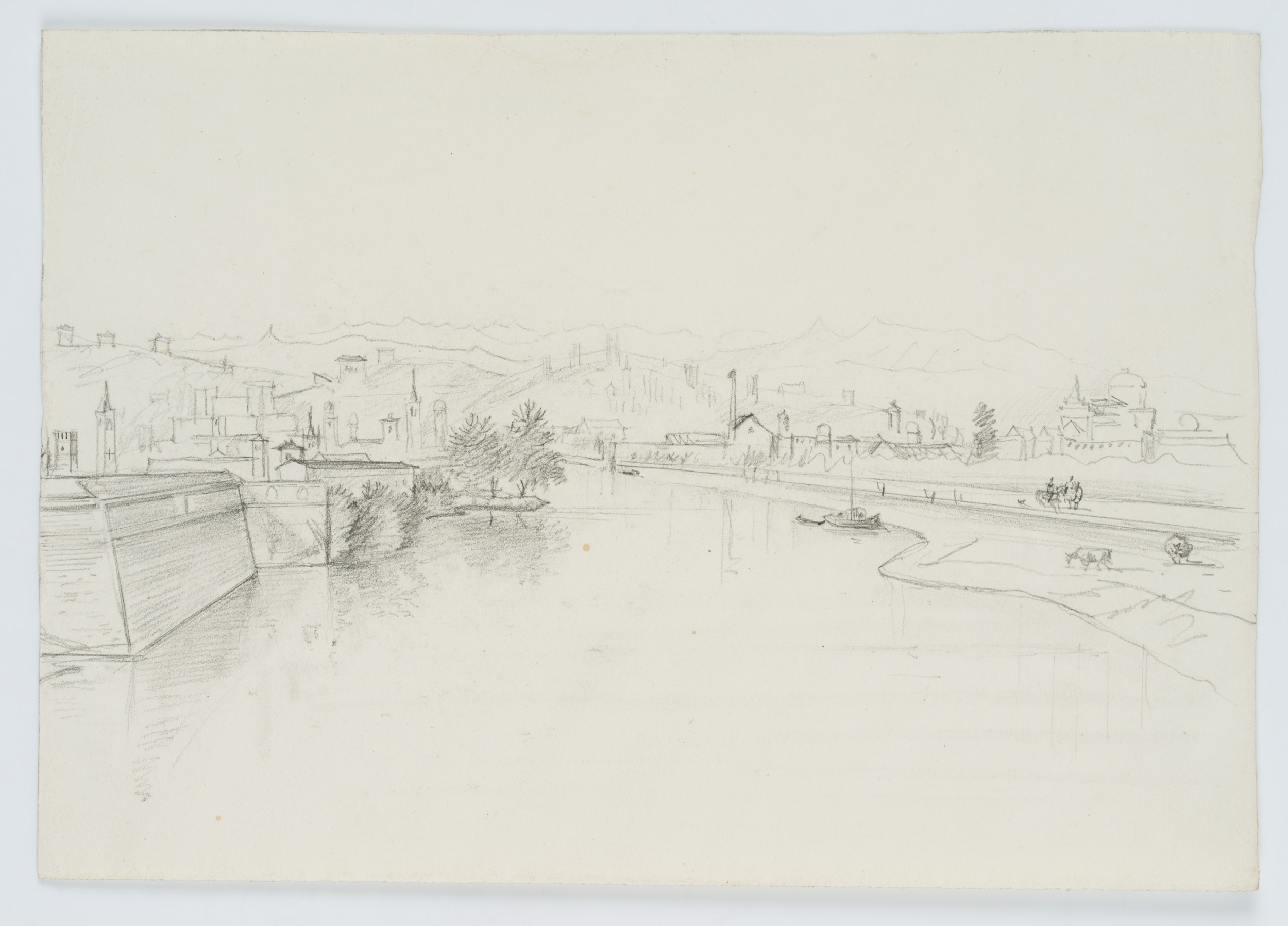 Stadt am Fluss