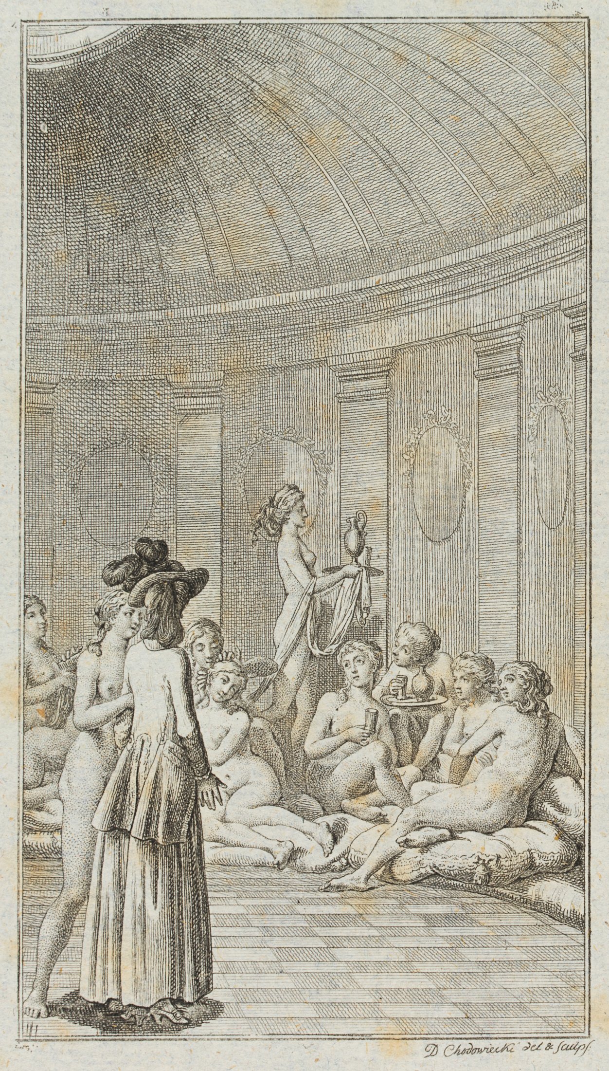 Lady Montague im Frauenbad zu Sofia