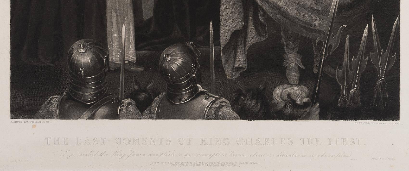 nach William Fisk: The last moments of King Charles the First