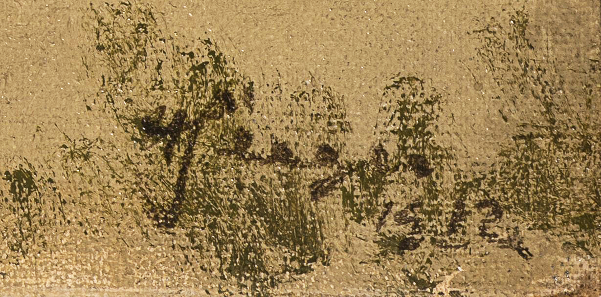 Frauen beim Heidekrautsammeln in den Dünen