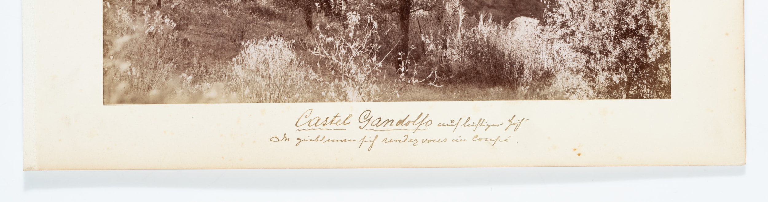 Castel Gandolfo am Albaner See