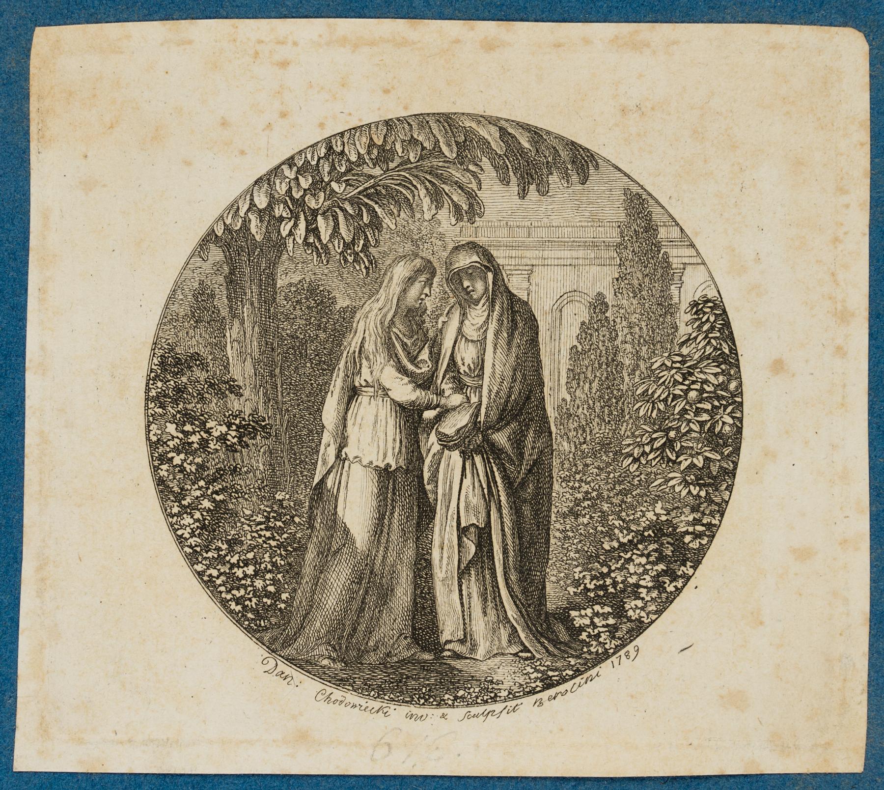 Maria trifft auf die Frau des Pontius Pilatus