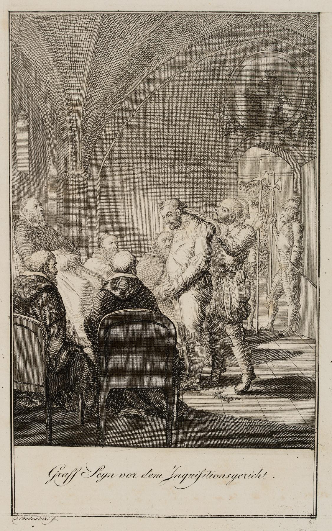 Graf von Sayn vor dem Inquisitionsgericht