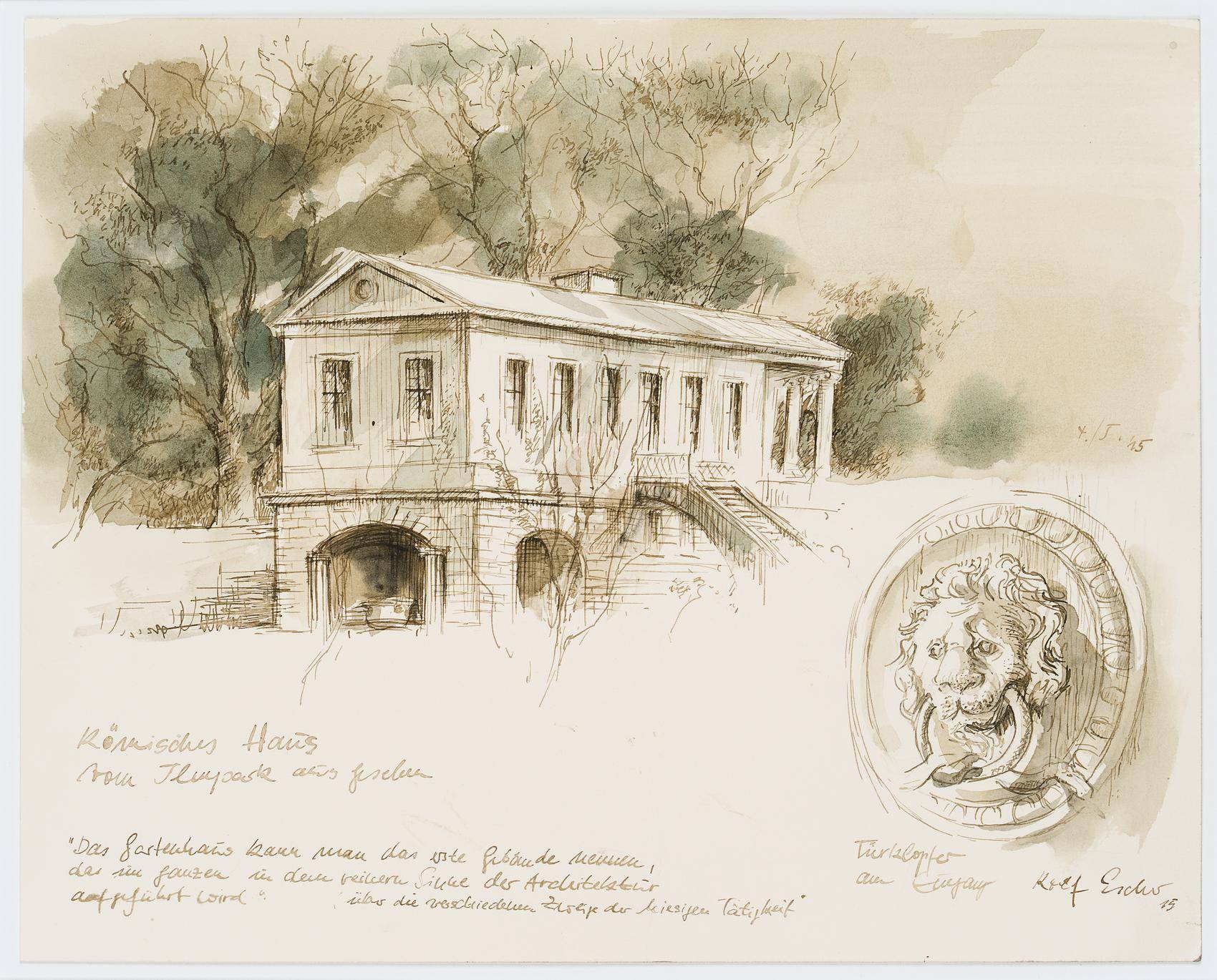 Das Römische Haus im Park an der Ilm