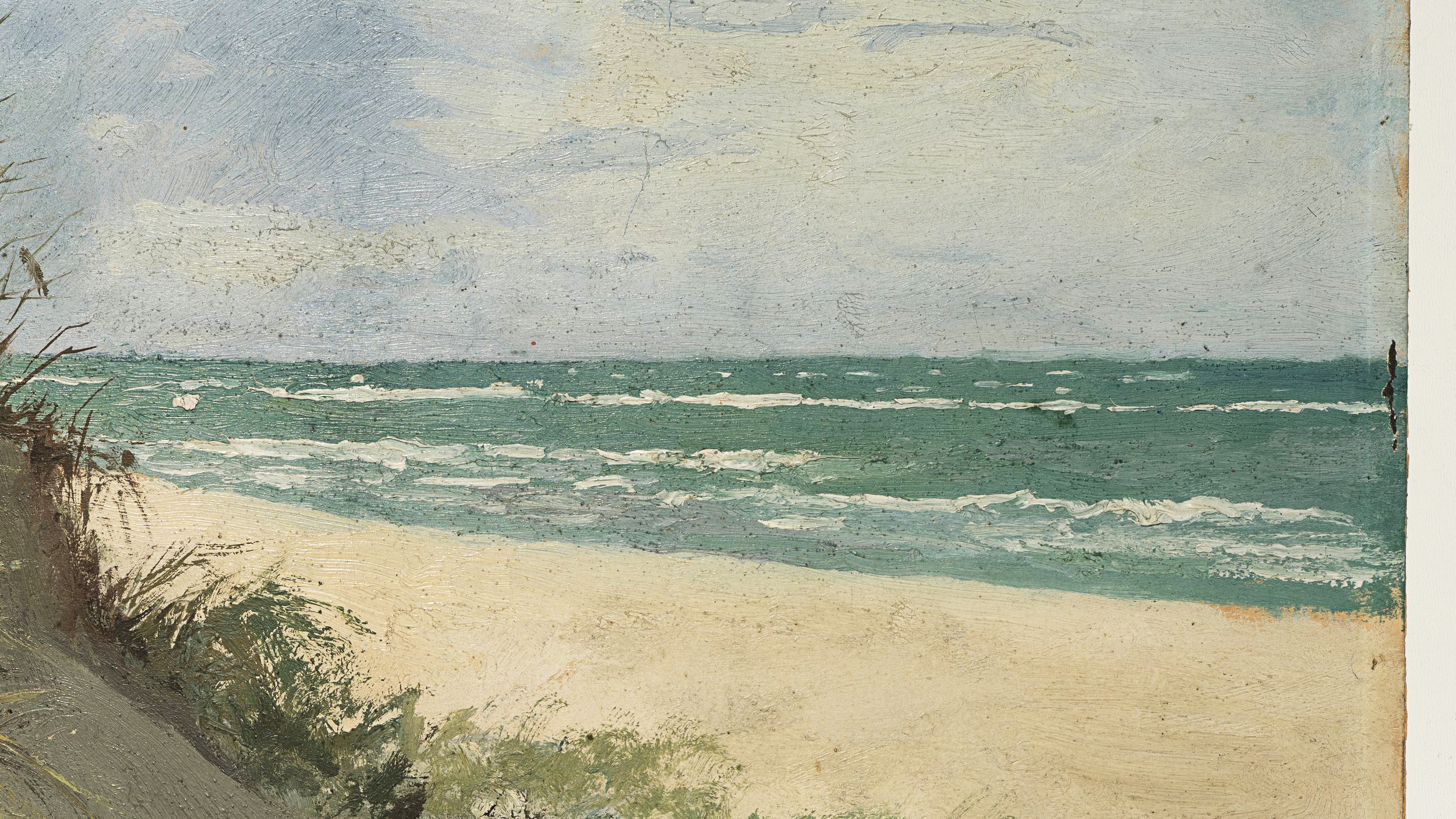 Düne mit Blick aufs Meer