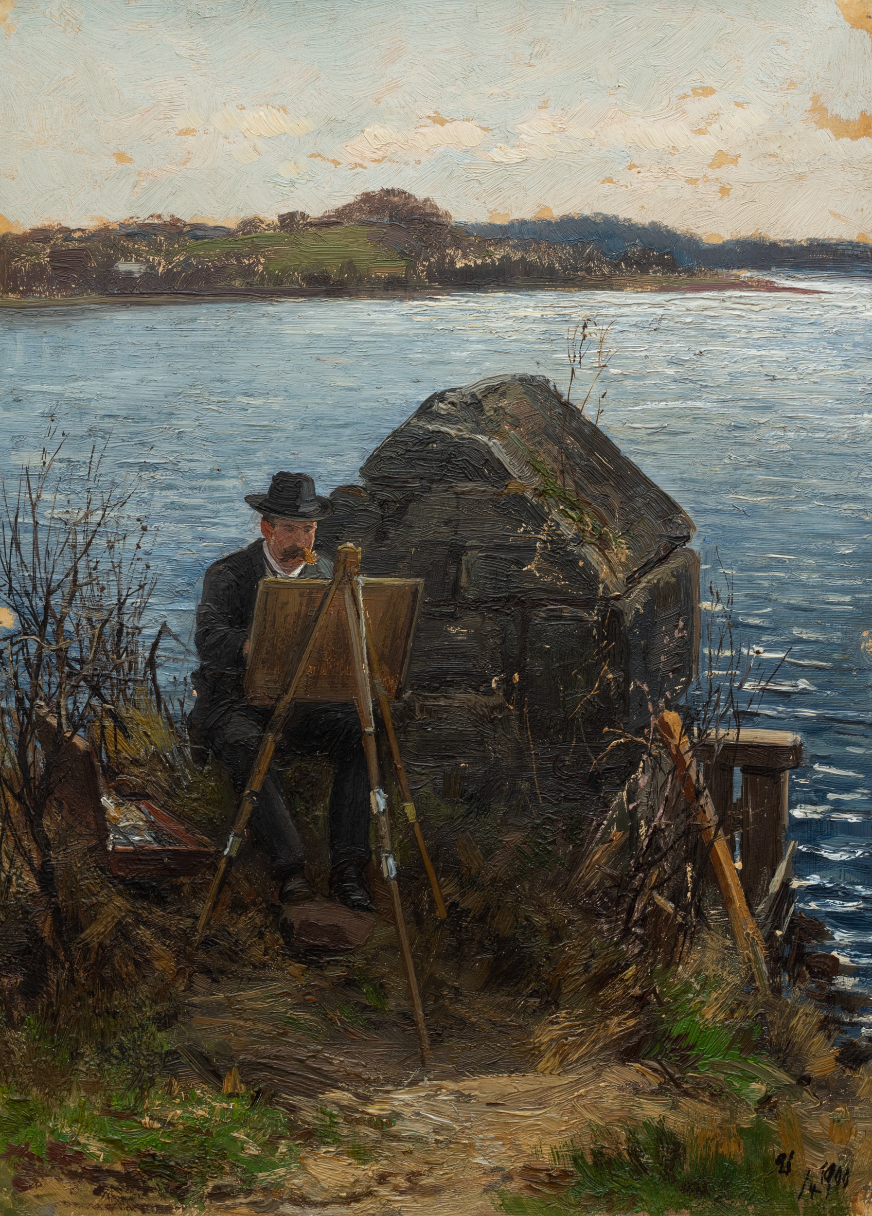 Der Maler Adolf Fischer-Gurig