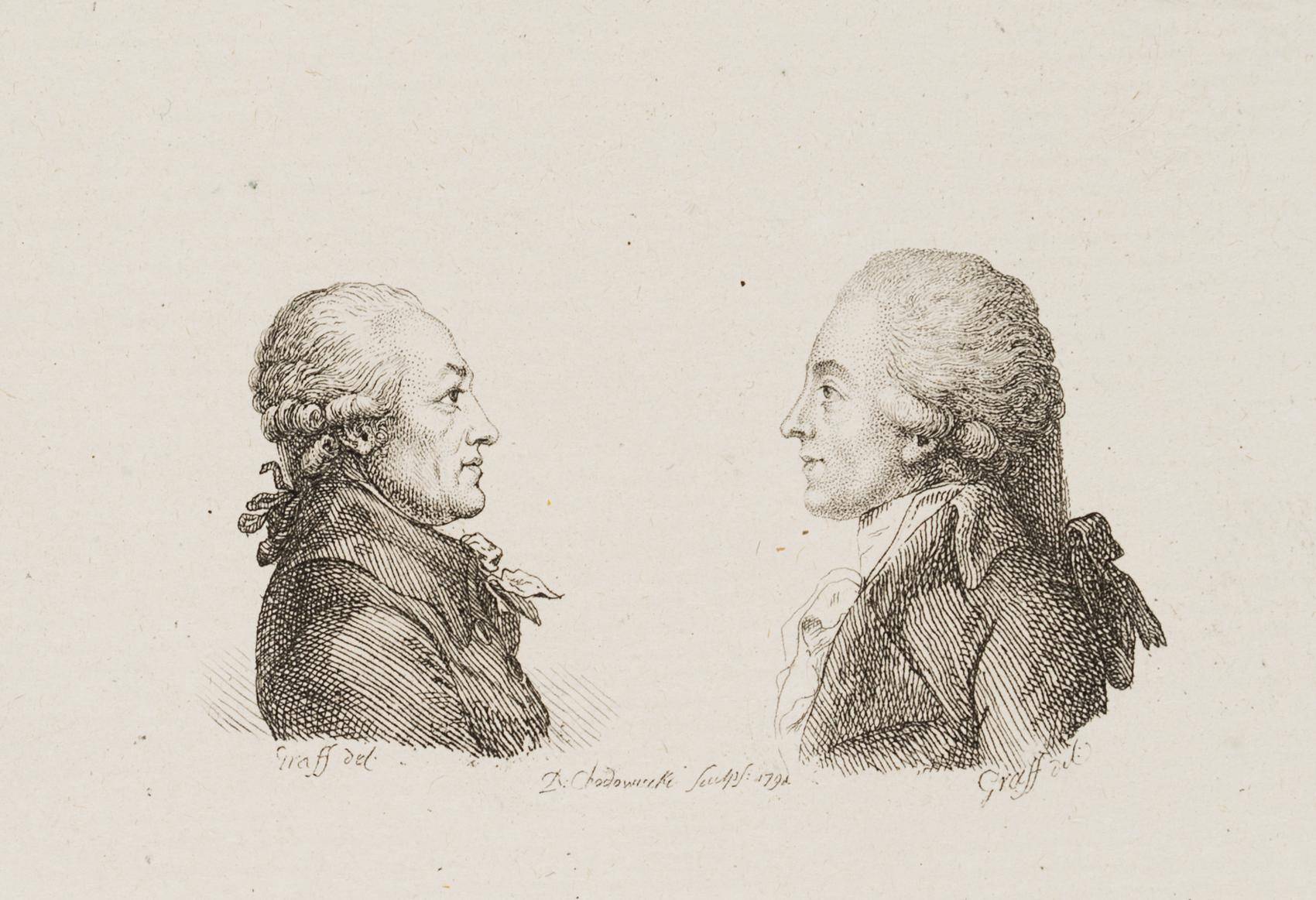 Anton Graff und Gottlieb Becker