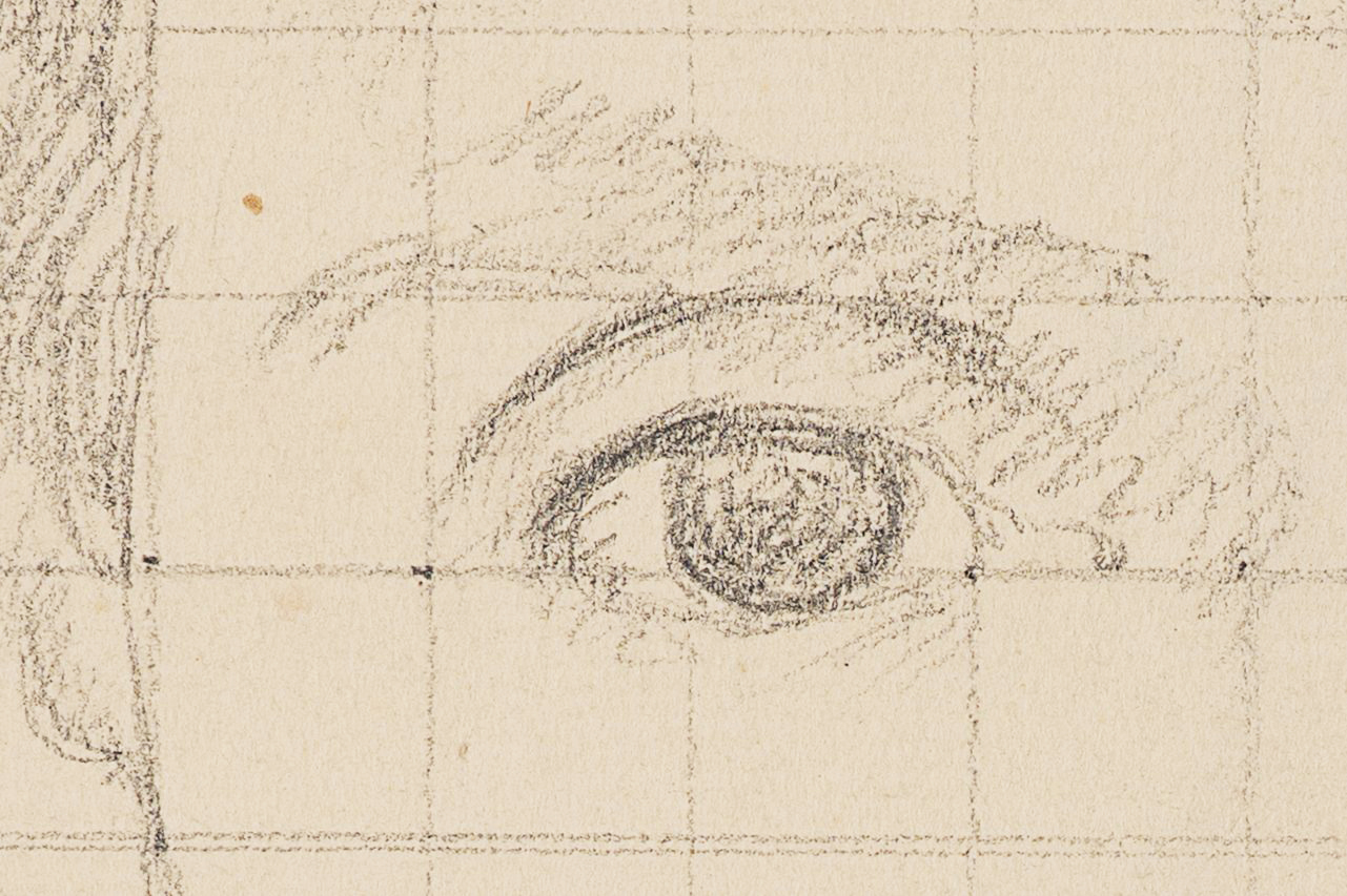 Weibliches Porträt, Studie