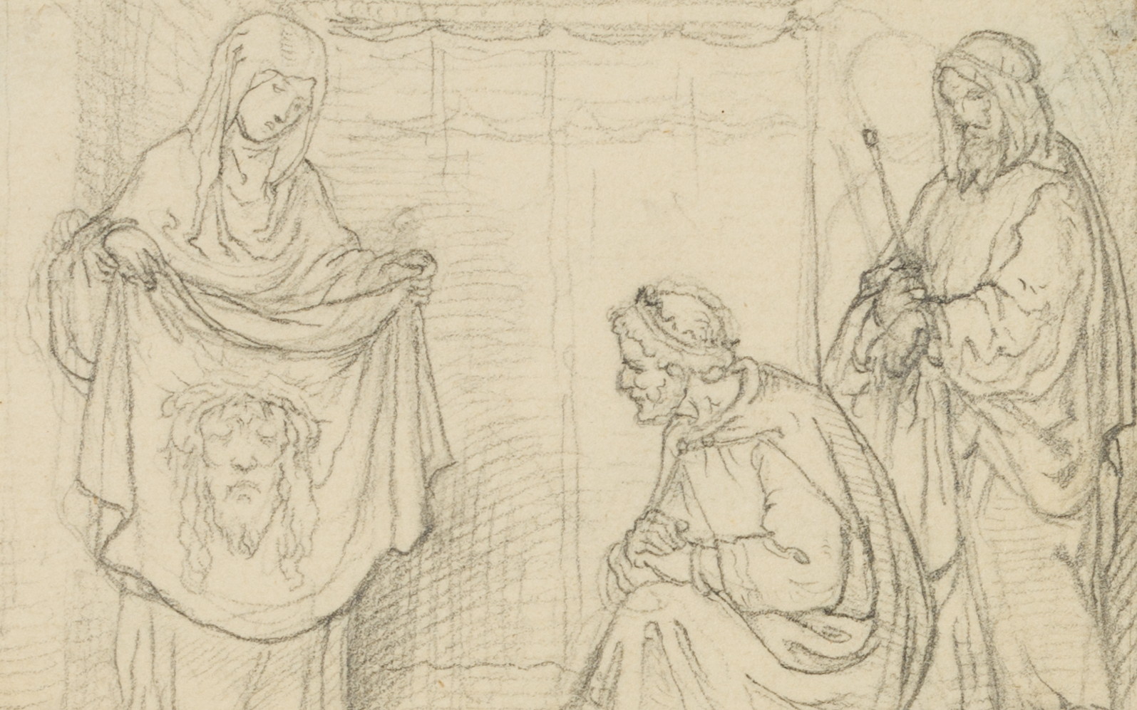 Hl. Veronika mit dem Schweißtuch Christi