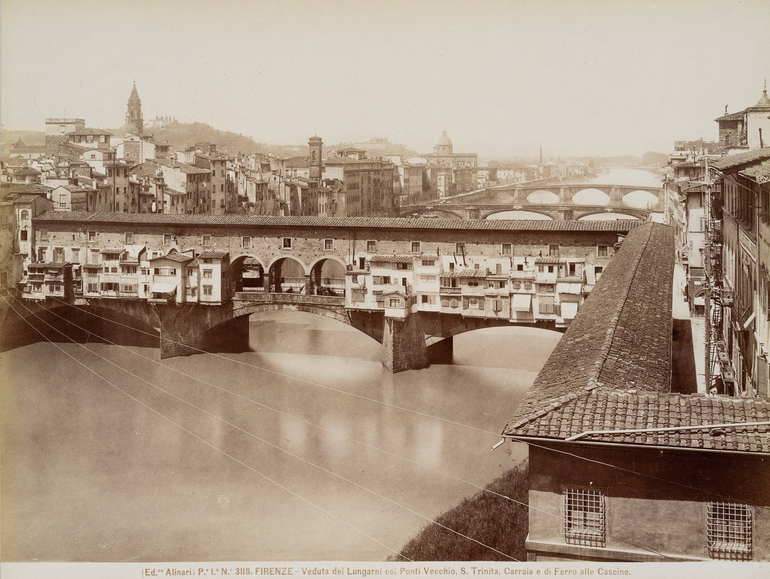 Ponte Vecchio über den Arno, Florenz
