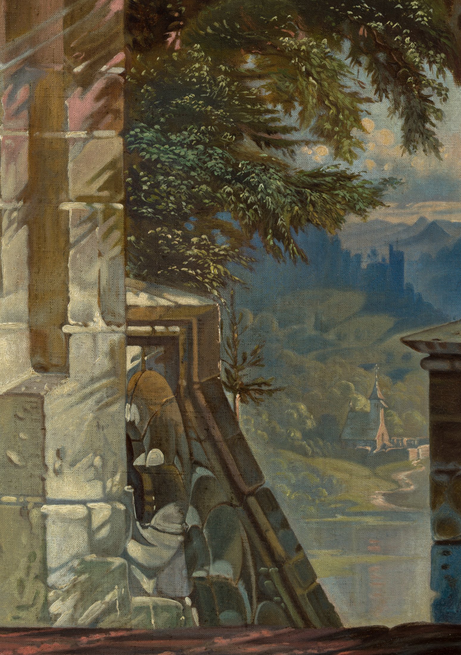 Zwei Nonnen im Kloster