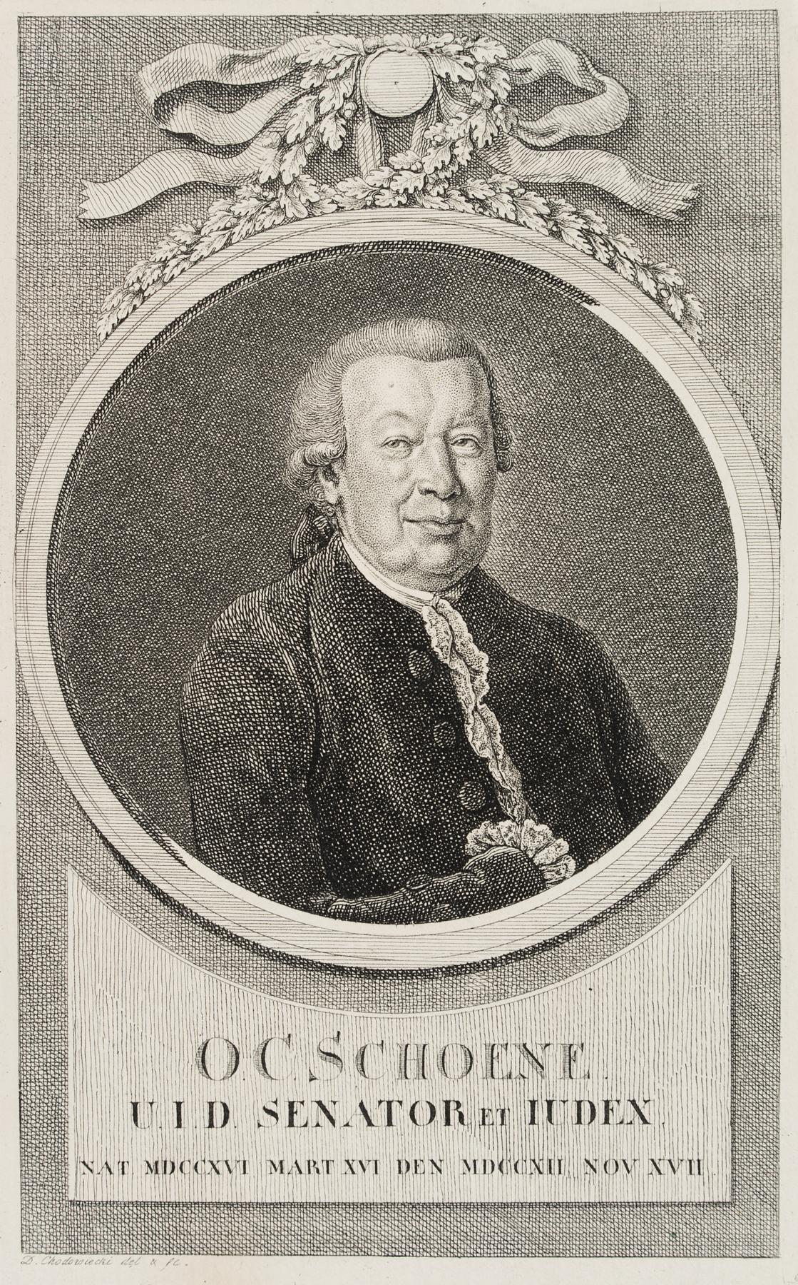 Portrait des Senators O. C. Schoene