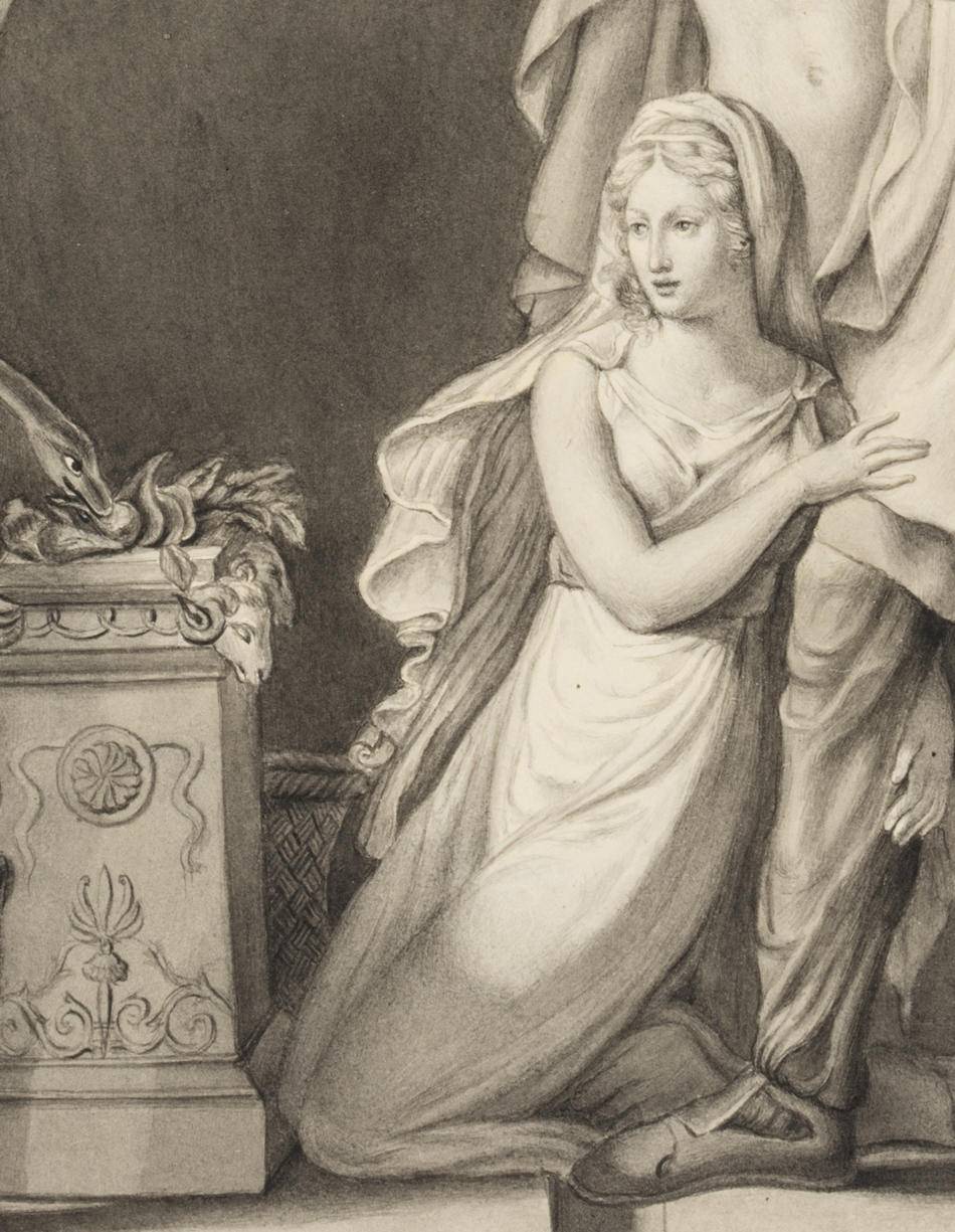 nach Pierre Narcisse Guérin (1774-1833), L'Offrande à Esculape