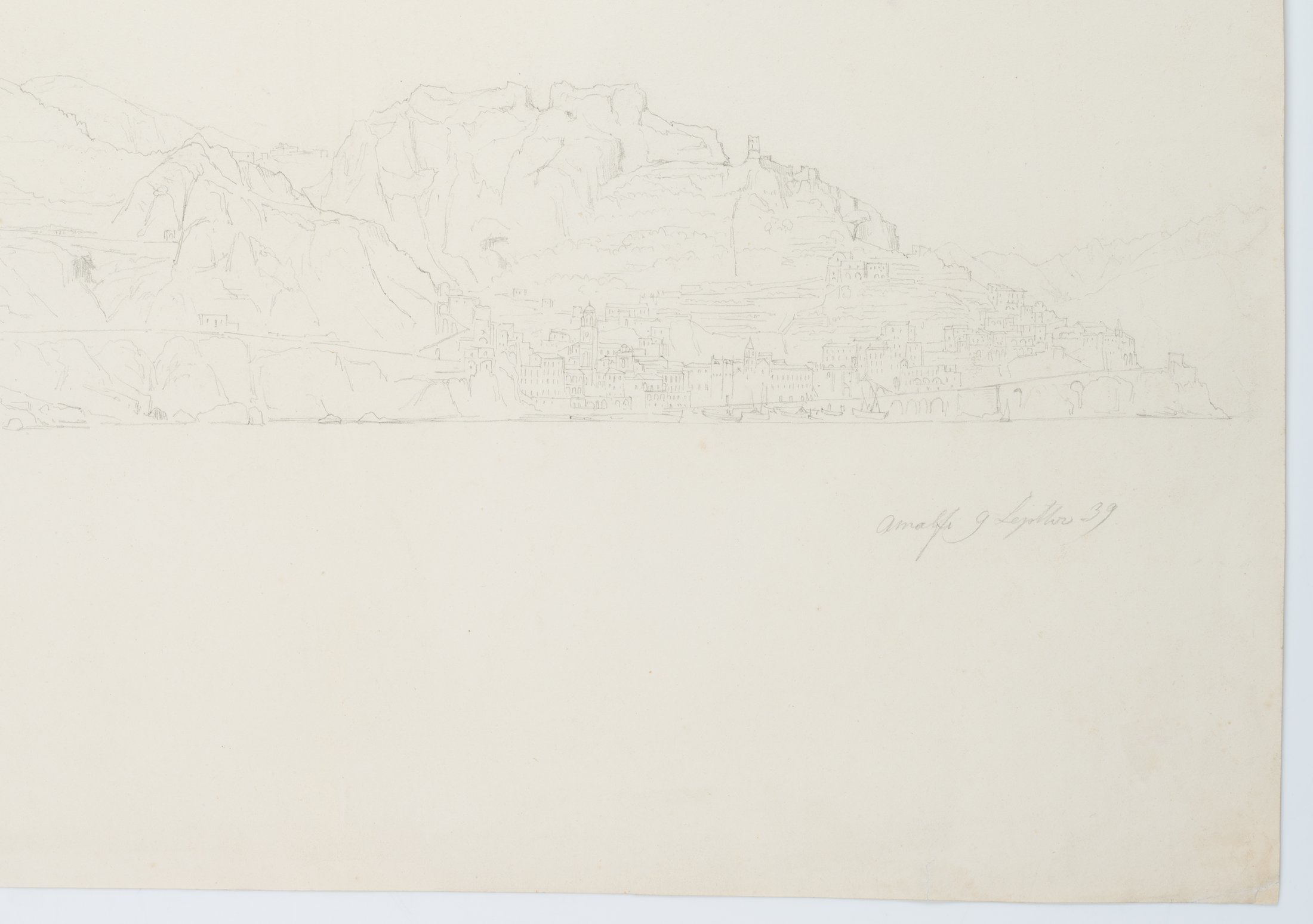 Küstenstreifen bei Amalfi