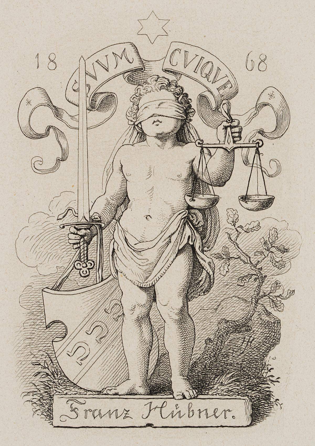 Suum cuique, für Franz Hübner