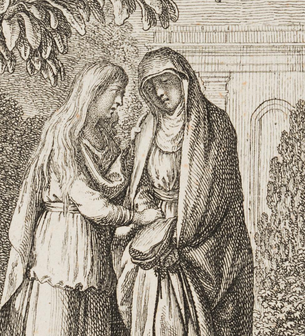Maria trifft auf die Frau des Pontius Pilatus