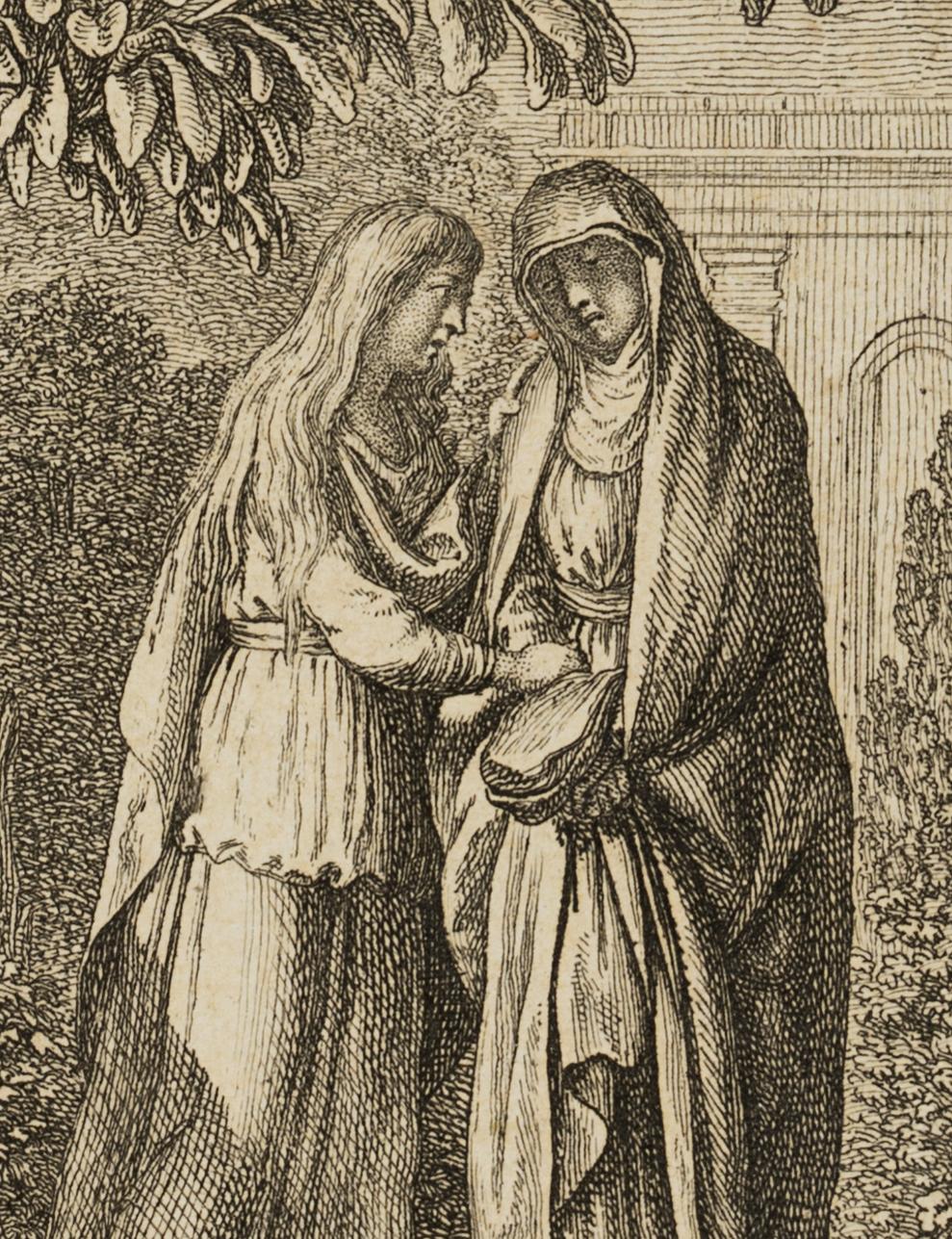 Maria trifft auf die Frau des Pontius Pilatus