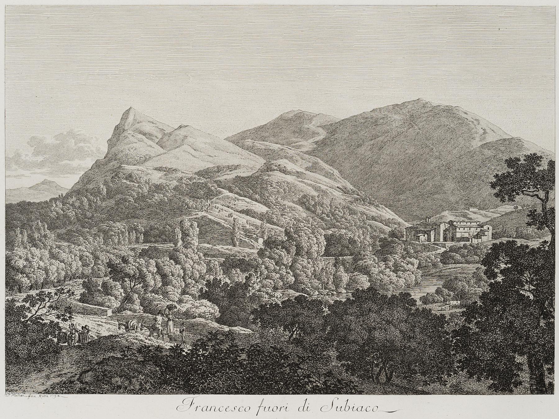 Das Kloster San Francesco bei Subiaco