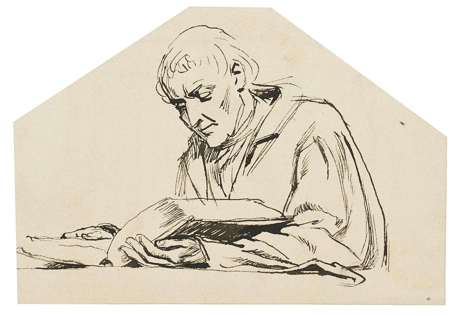 Lesender Mönch