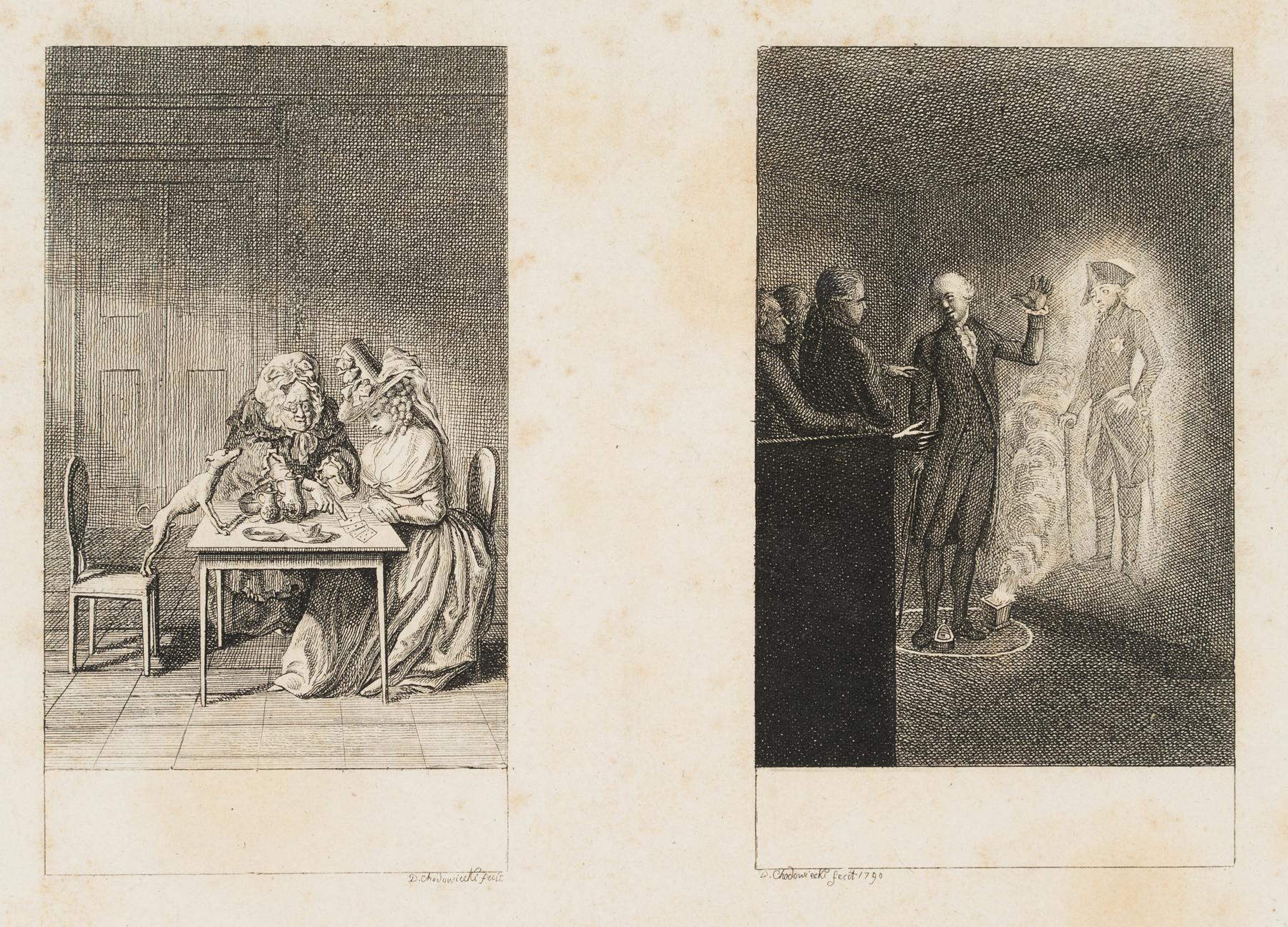 Die Kartenlegerin & Erscheinung Friedrichs des Großen