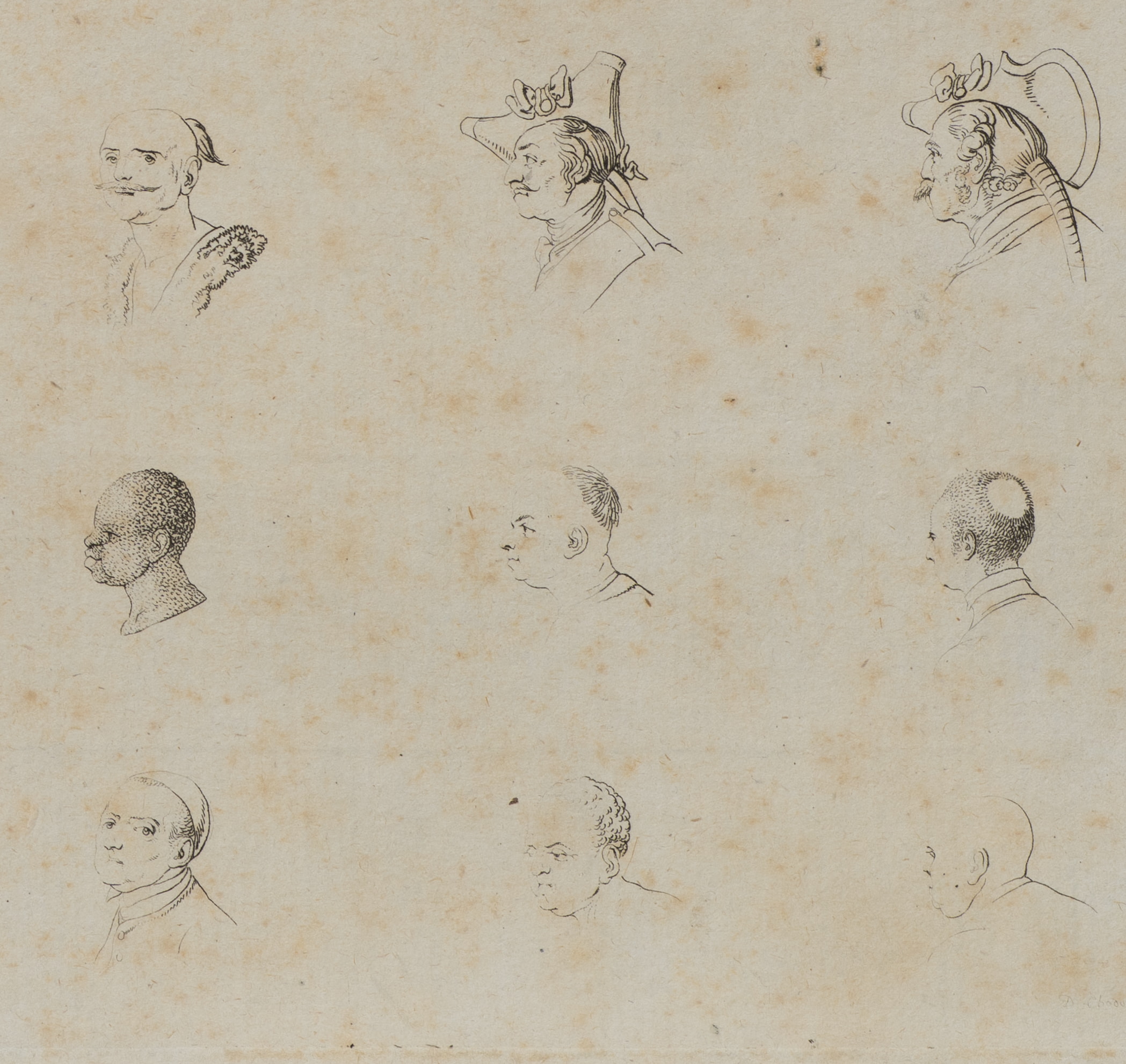 48 männliche Köpfe zu Lavater's physiognomischen Fragmenten