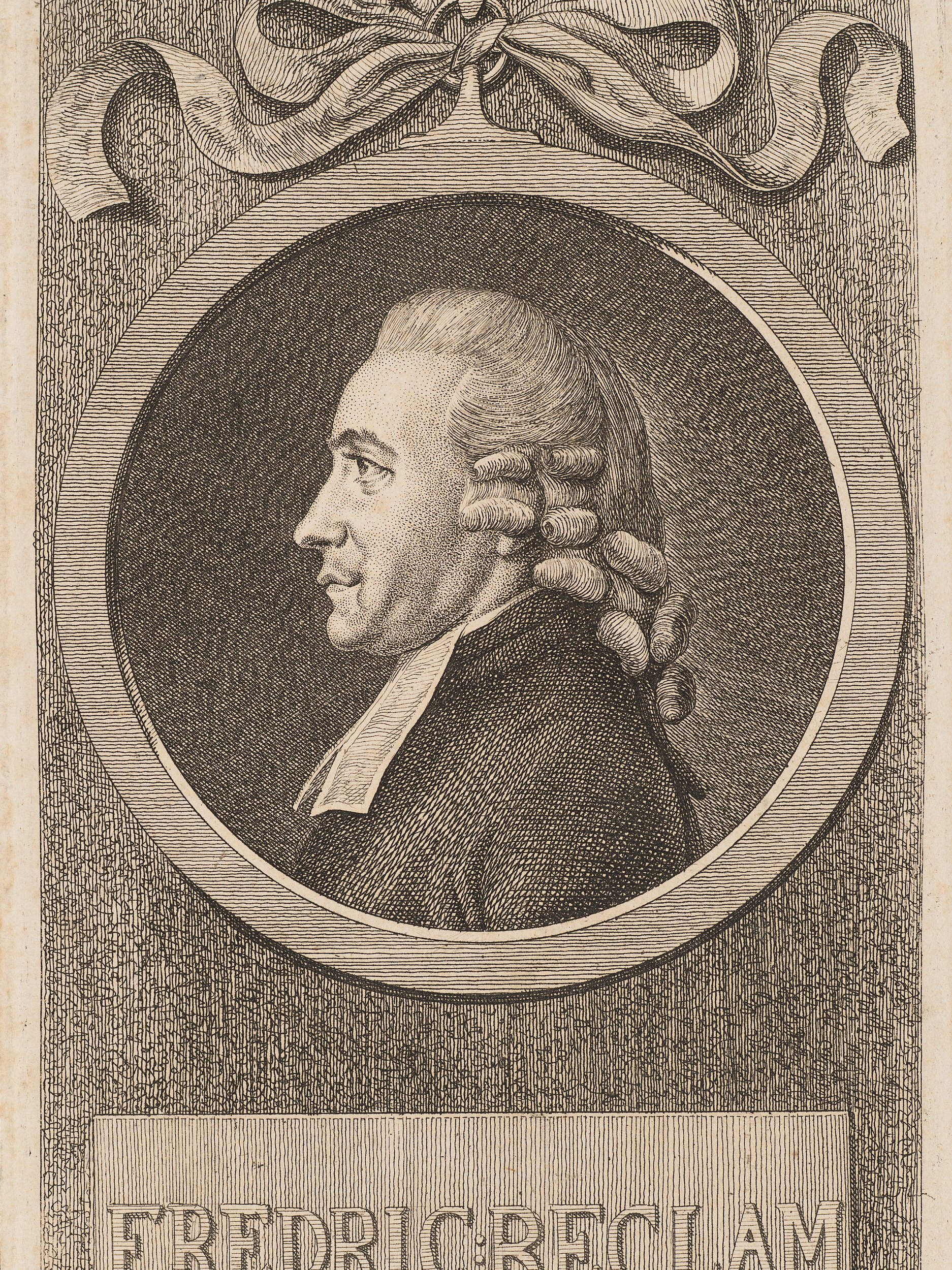 Porträt des Predigers Friedrich Reclam