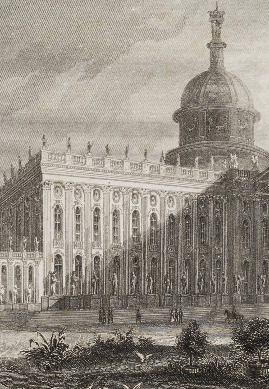 Ansicht des Neuen Palais in Potsdam