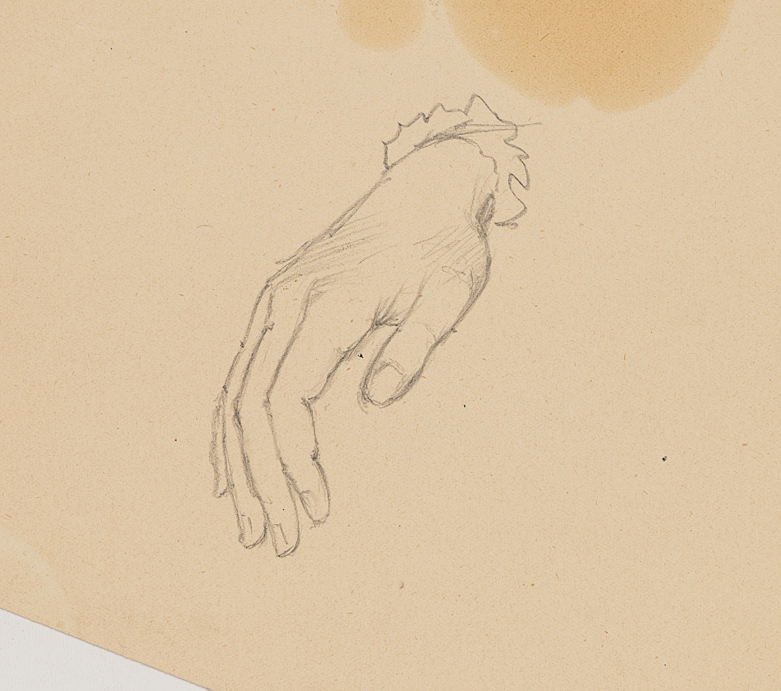 Handstudie mit Ärmelansatz