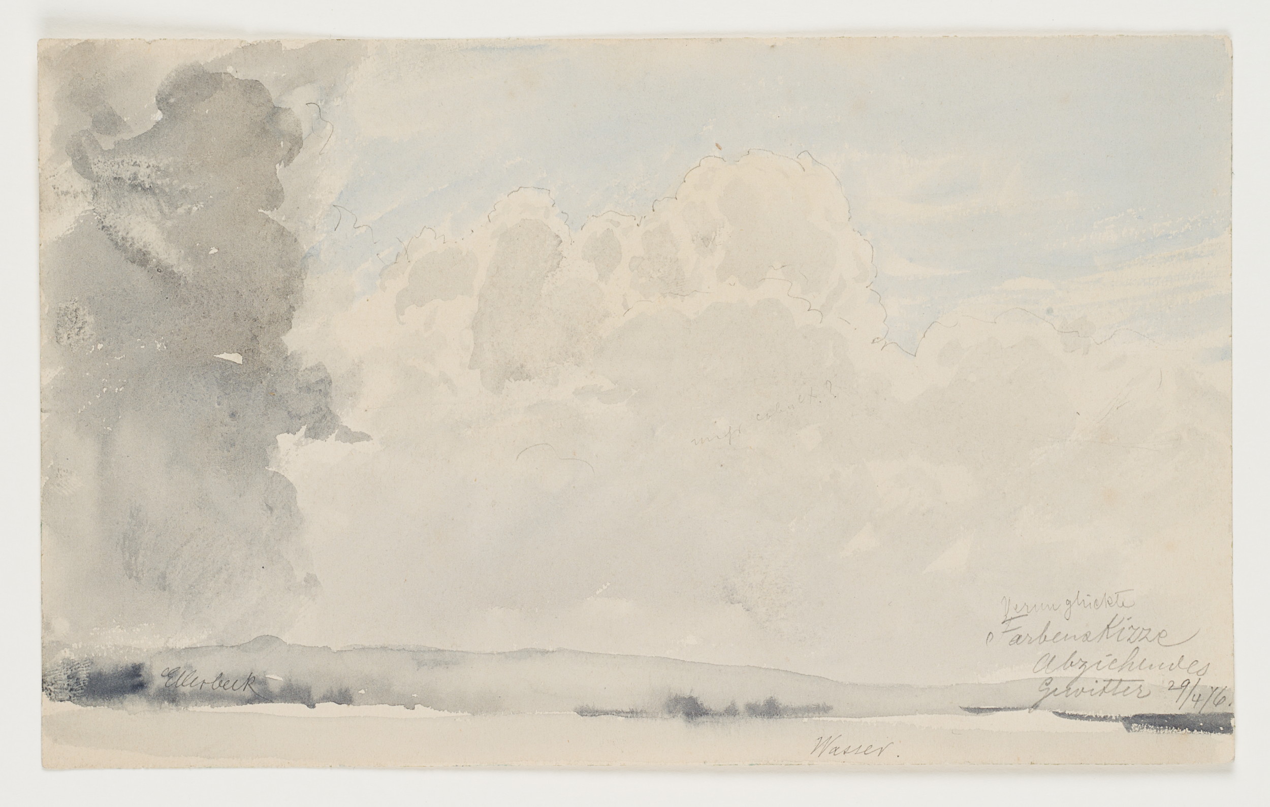 Wolkenstudie