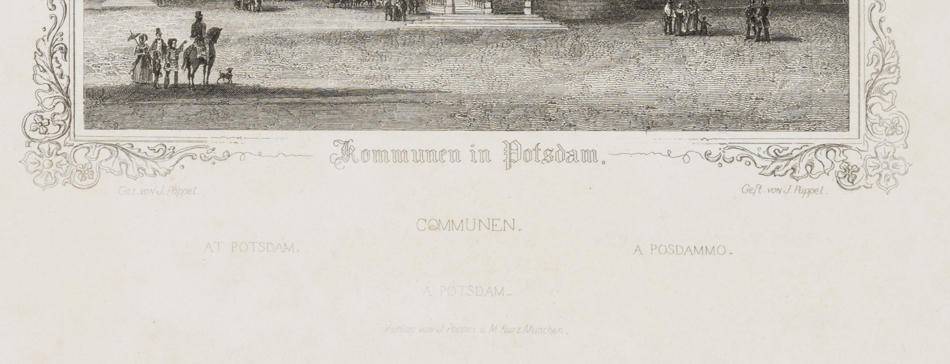 Ansicht der Communs in Potsdam