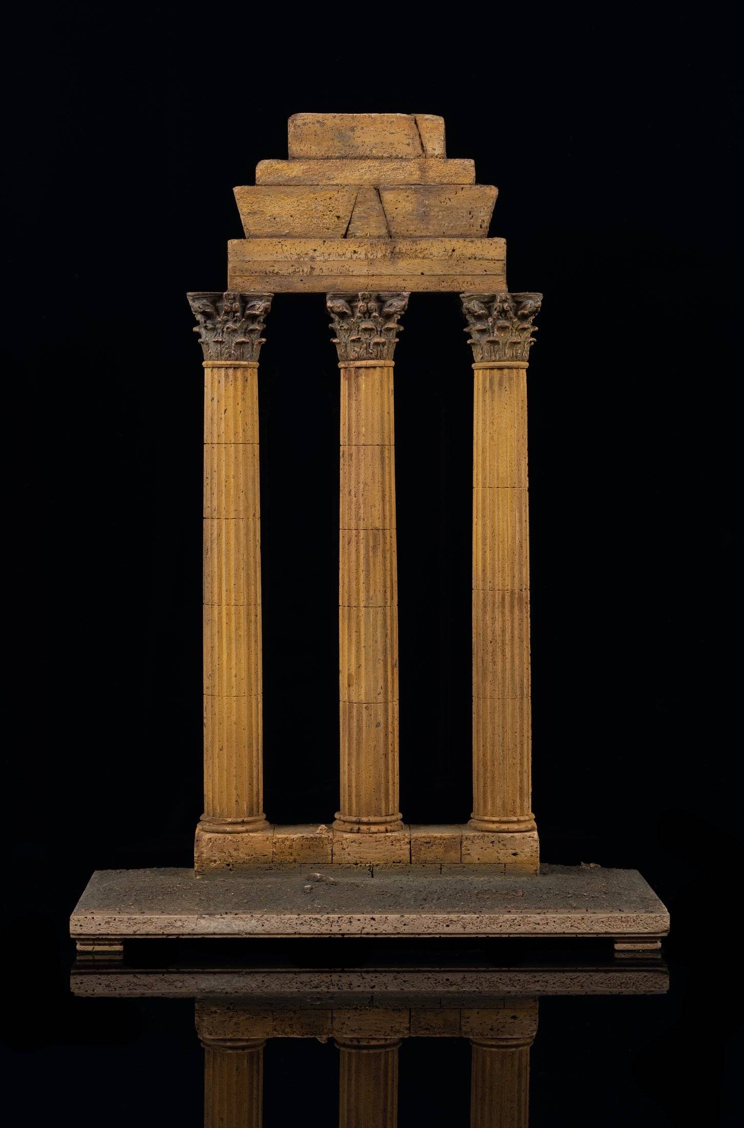 Tempel der Dioskuren in Rom