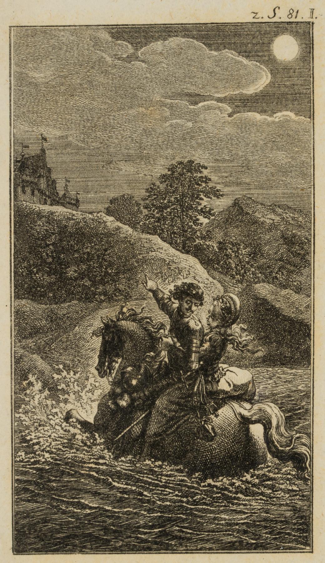 Verwegener Ritt im Mondschein