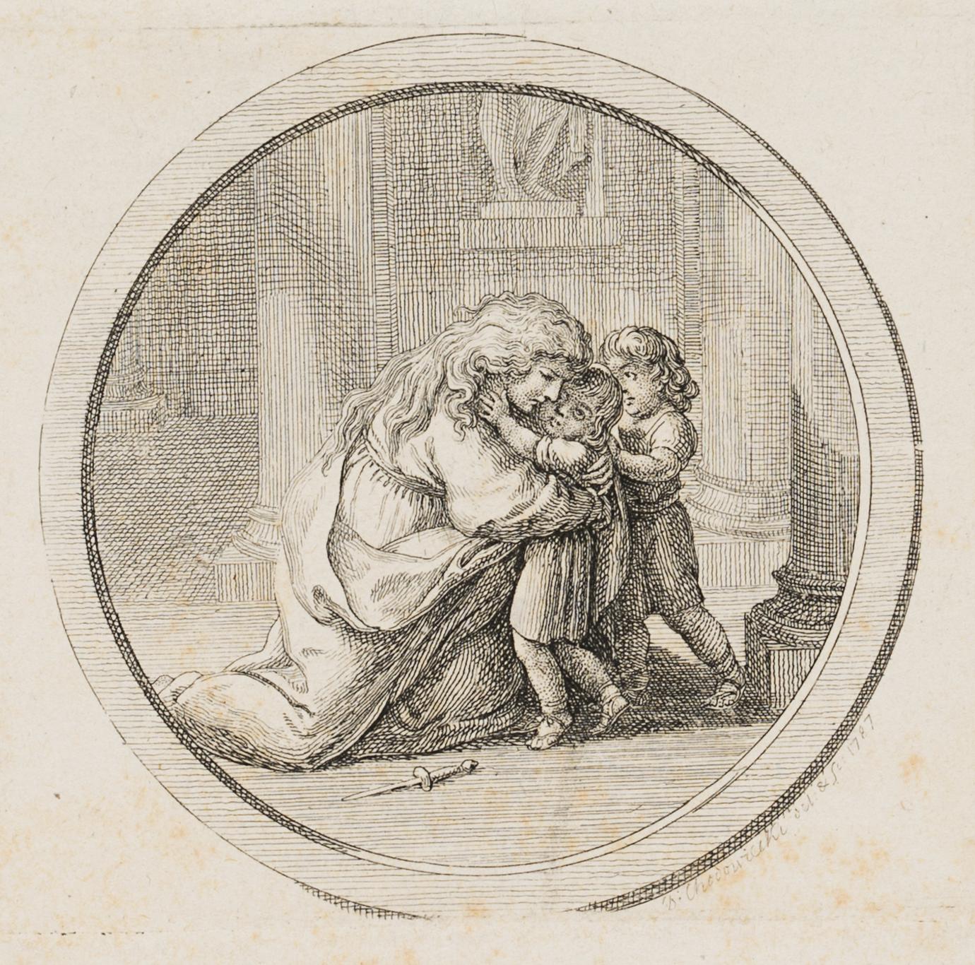 Medea mit ihren Söhnen