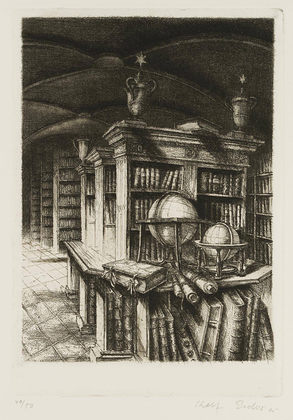 Büchertisch im Kloster Lilienfeld